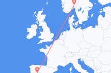 Flyreiser fra Salamanca, til Oslo