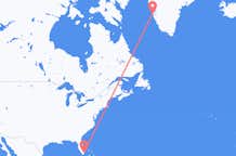 Flights from Miami to Nuuk