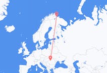Vluchten van Cluj-Napoca naar Kirkenes