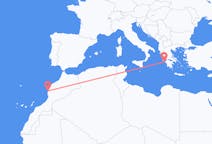 出发地 摩洛哥出发地 索维拉目的地 希腊扎金索斯島的航班