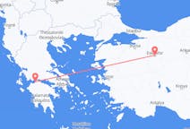 Flug frá Eskişehir til Patras