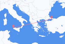 Flyreiser fra Istanbul, Tyrkia til Trapani, Italia