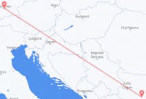Flyrejser fra Plovdiv, Bulgarien til München, Tyskland