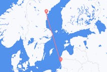 Voli da Palanga, Lituania to Sundsvall, Svezia