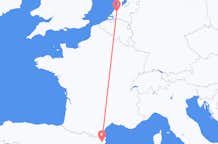 Flyreiser fra Girona, til Rotterdam
