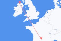 Flyreiser fra Derry, Nord-Irland til Rodez, Frankrike