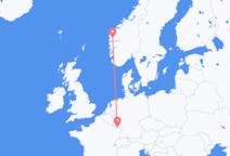 Flights from Førde, Norway to Saarbrücken, Germany