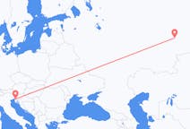 Loty z miasta Yekaterinburg do miasta Triest