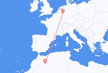 Flyreiser fra Béchar, Algerie til Köln, Tyskland
