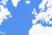 Flights from Boston, the United States to Suceava, Romania