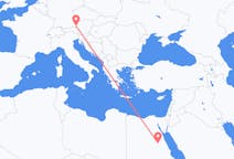 Flyrejser fra Luxor, Egypten til Salzburg, Østrig