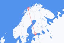 Voli da Tallinn, Estonia a Bardufoss, Norvegia