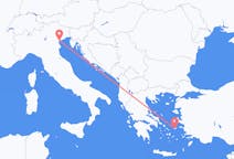 Flyg från Venedig till Ikaria