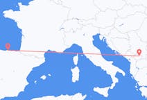 Flights from Santander to Pristina