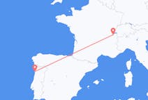 Flights from Geneva in Switzerland to Porto in Portugal