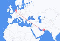 Flights from Muscat, Oman to Düsseldorf, Germany
