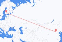 出发地 中国出发地 大同市目的地 芬兰坦佩雷的航班