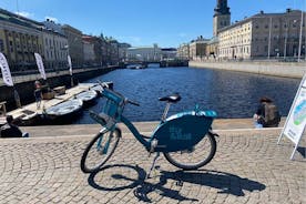 Yksityinen pyöräretki Göteborgissa noudon kanssa