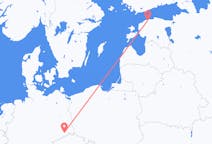 Flyg från Tallinn, Estland till Dresden, Tyskland