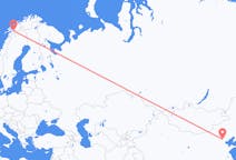 Loty z Pekin w Chinach do Narwiku w Norwegii