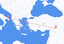 Vluchten van Brindisi naar Şanlıurfa