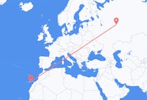Flights from Las Palmas, Spain to Kirov, Russia