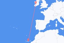 Vols de Las Palmas, Grande Canarie, Espagne vers Shannon, Irlande