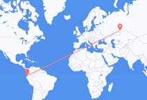 Flights from Guayaquil, Ecuador to Chelyabinsk, Russia