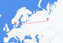 Flights from Khanty-Mansiysk, Russia to Gothenburg, Sweden