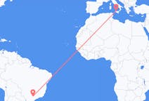 Flights from Bauru, Brazil to Palermo, Italy