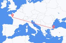 Flyg från Nantes, Frankrike till Istanbul, Turkiet