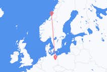Loty z miasta Namsos do miasta Berlin