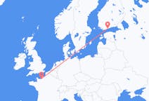 Flights from Deauville, France to Helsinki, Finland
