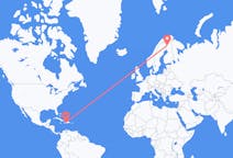 Flyrejser fra Port-au-Prince, Haiti til Kolari, Finland