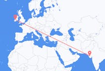 Flights from Kandla, India to Shannon, County Clare, Ireland