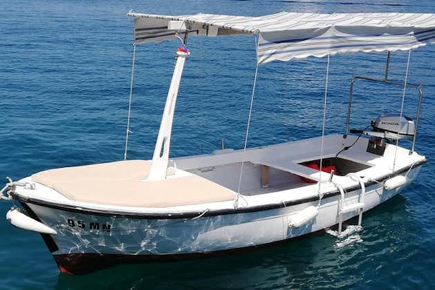 ブラチ島の西側をパサラ ボート - 伝統的なダルメシアン ボートで探索