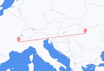 Flyrejser fra Grenoble til Cluj Napoca