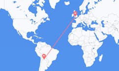 Flights from Yacuíba, Bolivia to Bristol, the United Kingdom