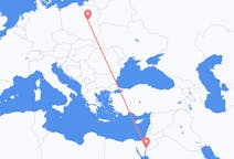 Flyreiser fra Eilat, Israel til Warszawa, Polen