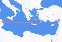 Flüge von Monastir, Tunesien nach Provinz Hatay, die Türkei
