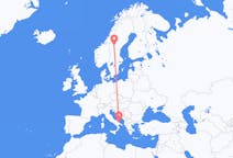 Flights from Bari, Italy to Östersund, Sweden