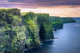 Aran Island, Cliffs of Moher & kryssningstur från Galway. Guidad.