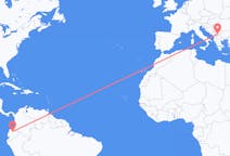 Flyg från Quito, Ecuador till Pristina, Kosovo