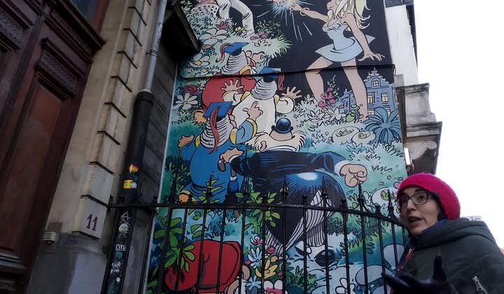 Brussels: The comic book walls walking tour