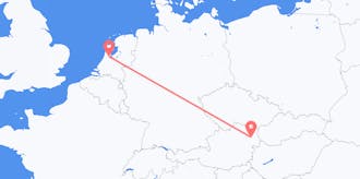 Flights from Austria to the Netherlands