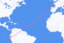 Flights from Chiclayo, Peru to Santander, Spain