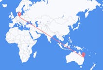 Flyreiser fra Bundabergregionen, Australia til Berlin, Tyskland