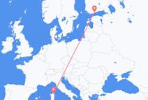 Flights from Helsinki to Olbia