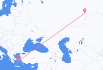 Flüge von der Stadt Tscheljabinsk in die Stadt Mykonos