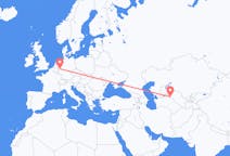 Flyreiser fra Urgench, Usbekistan til Köln, Tyskland